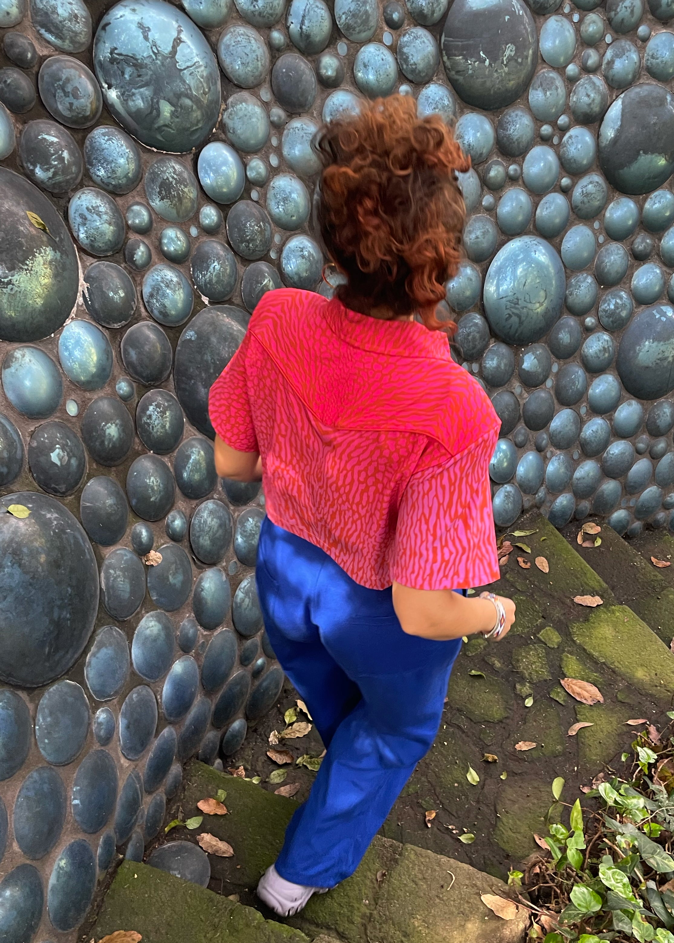 Aquatic Leopard Western Shirt