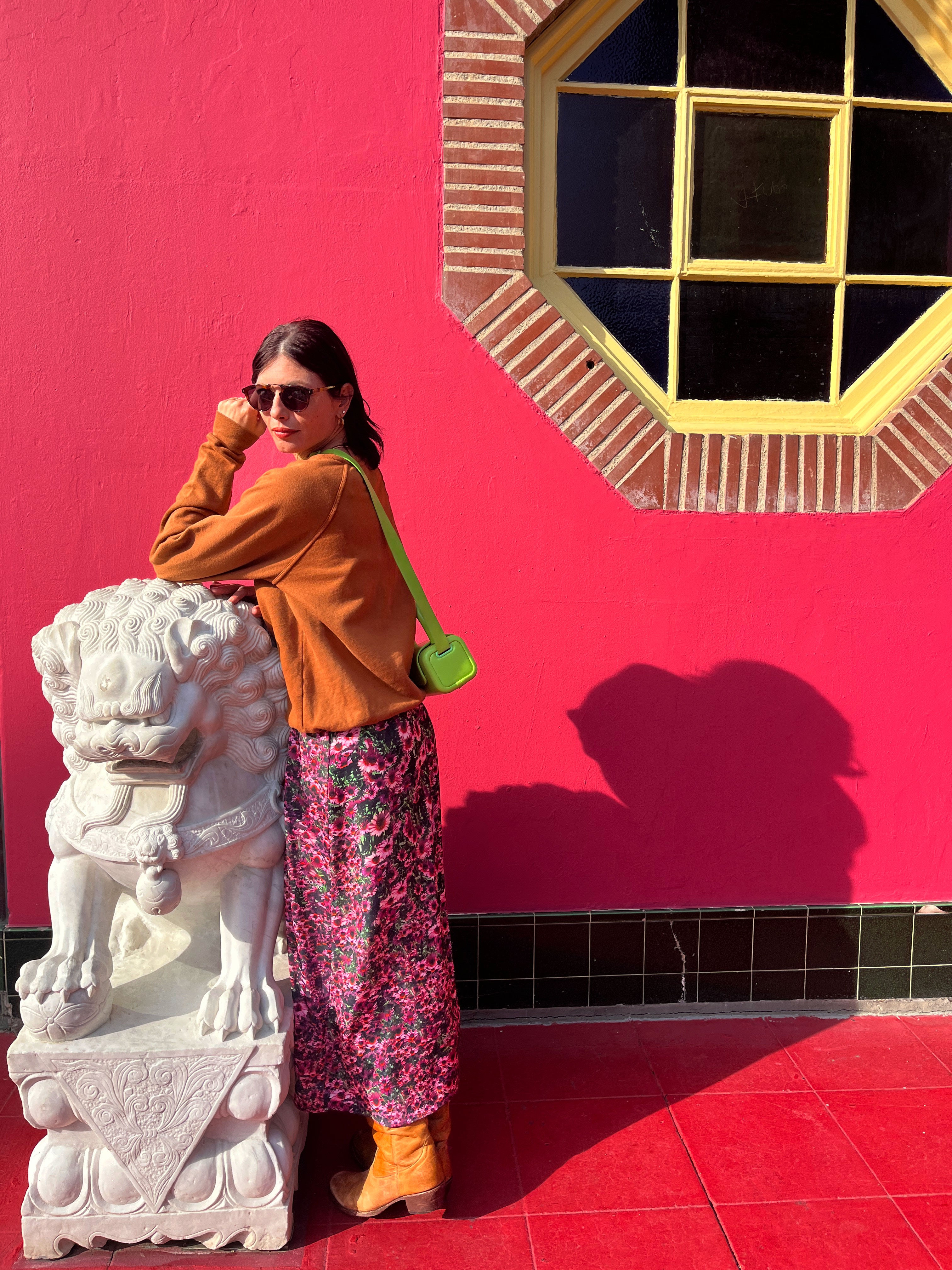 Echinacea Maxi Slip Dress