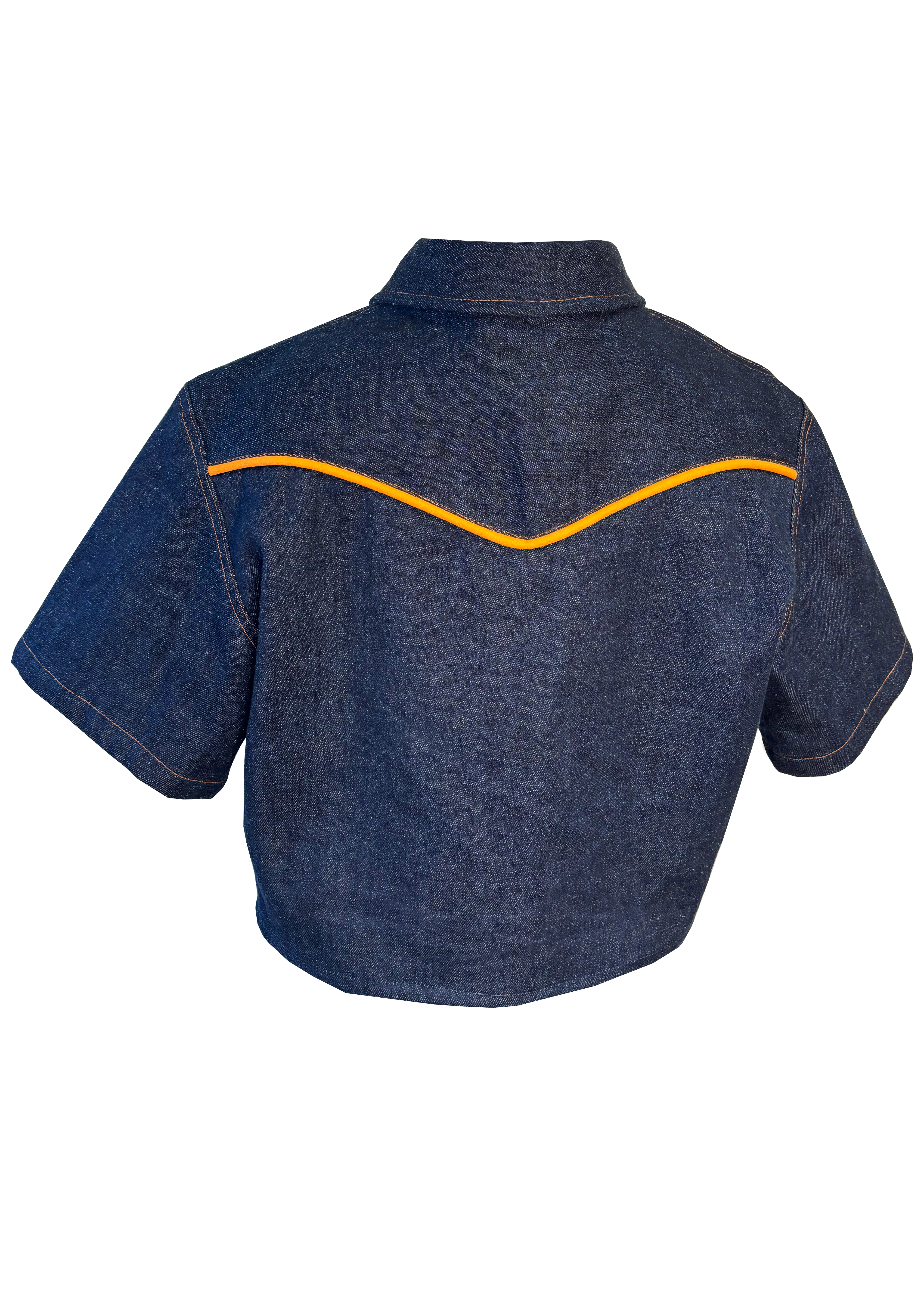 Hemp Denim Western Shirt