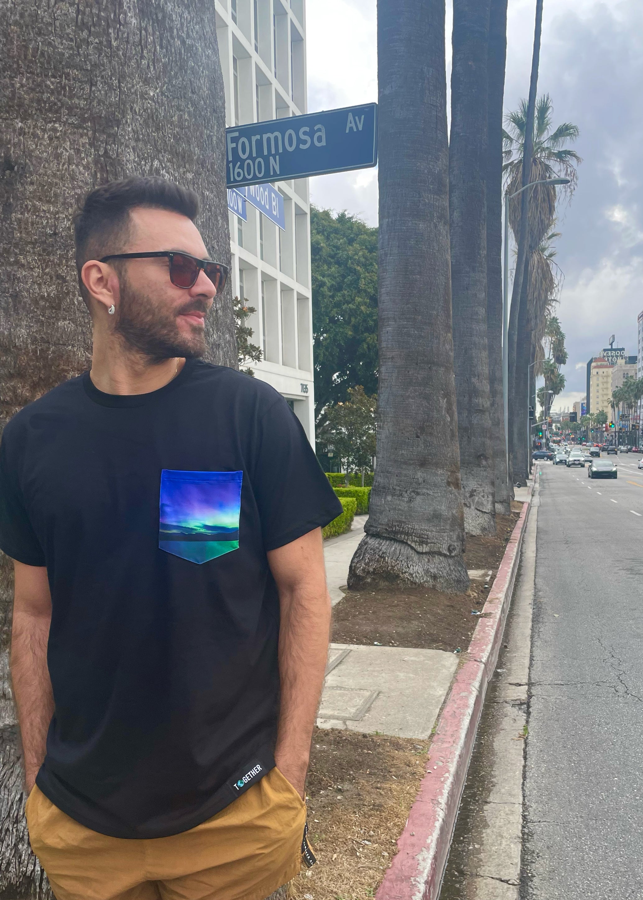 Northern Lights Pocket Tee