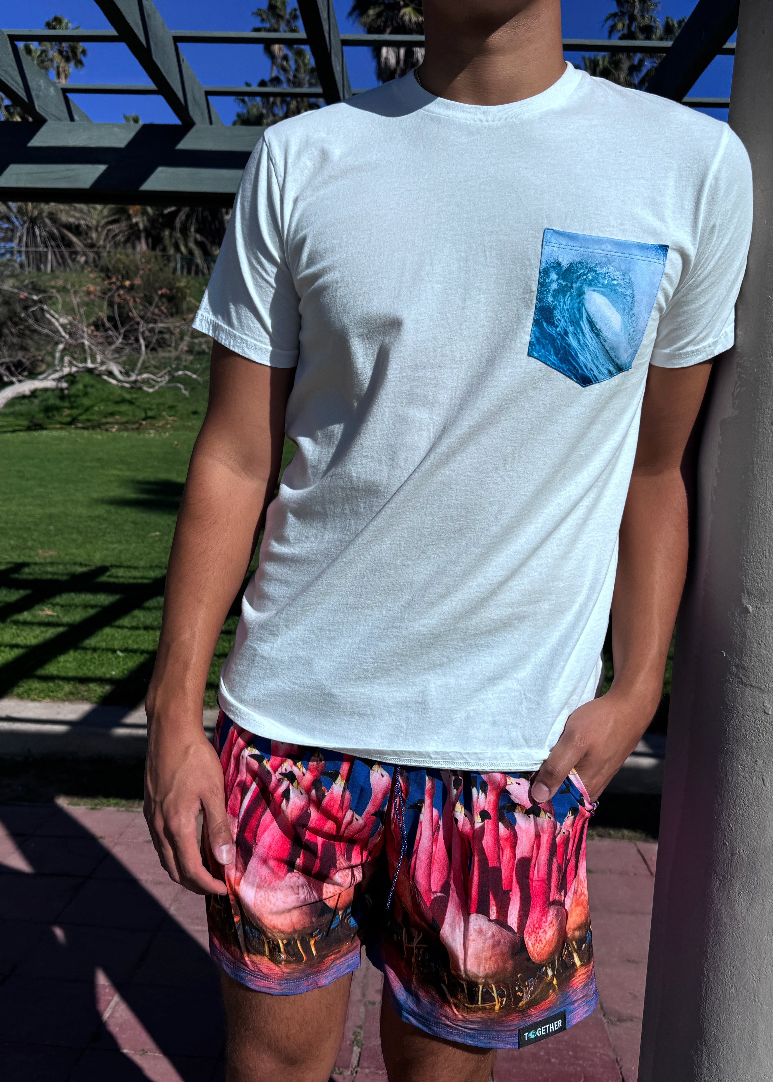 Wave Pocket Tee