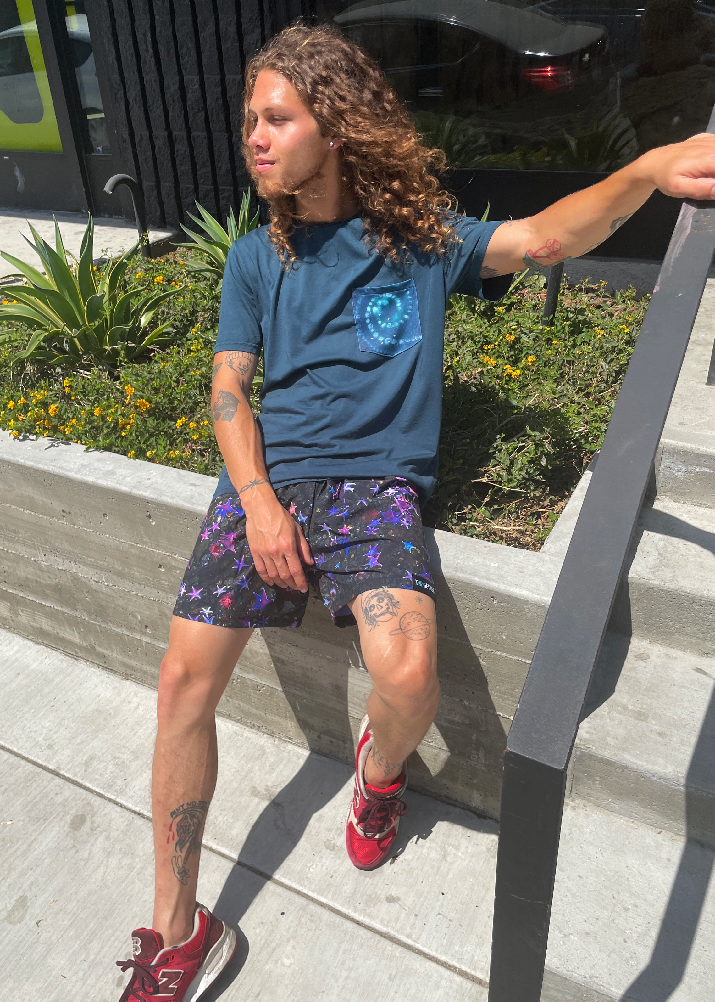 Bubble Net Pocket Tee 🐋