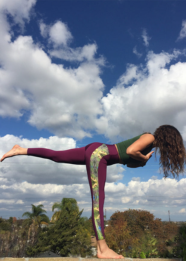 Purple Plush Riding Pants