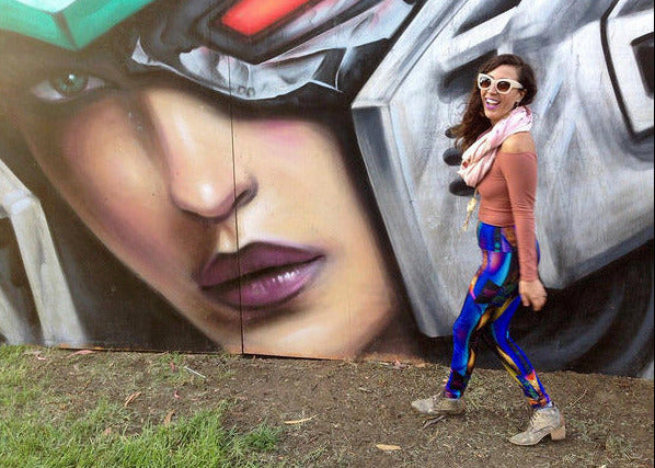 Another World Leggings by Bill Kreuztmann