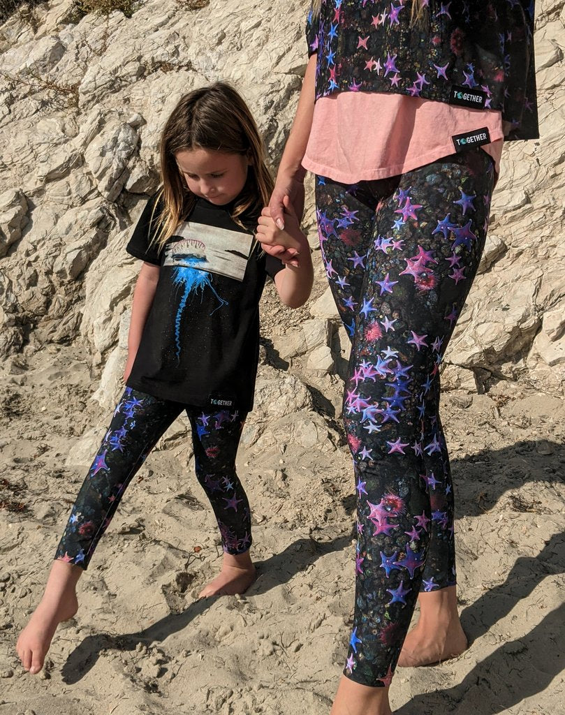 Kids Man-of-War Organic Black Tee