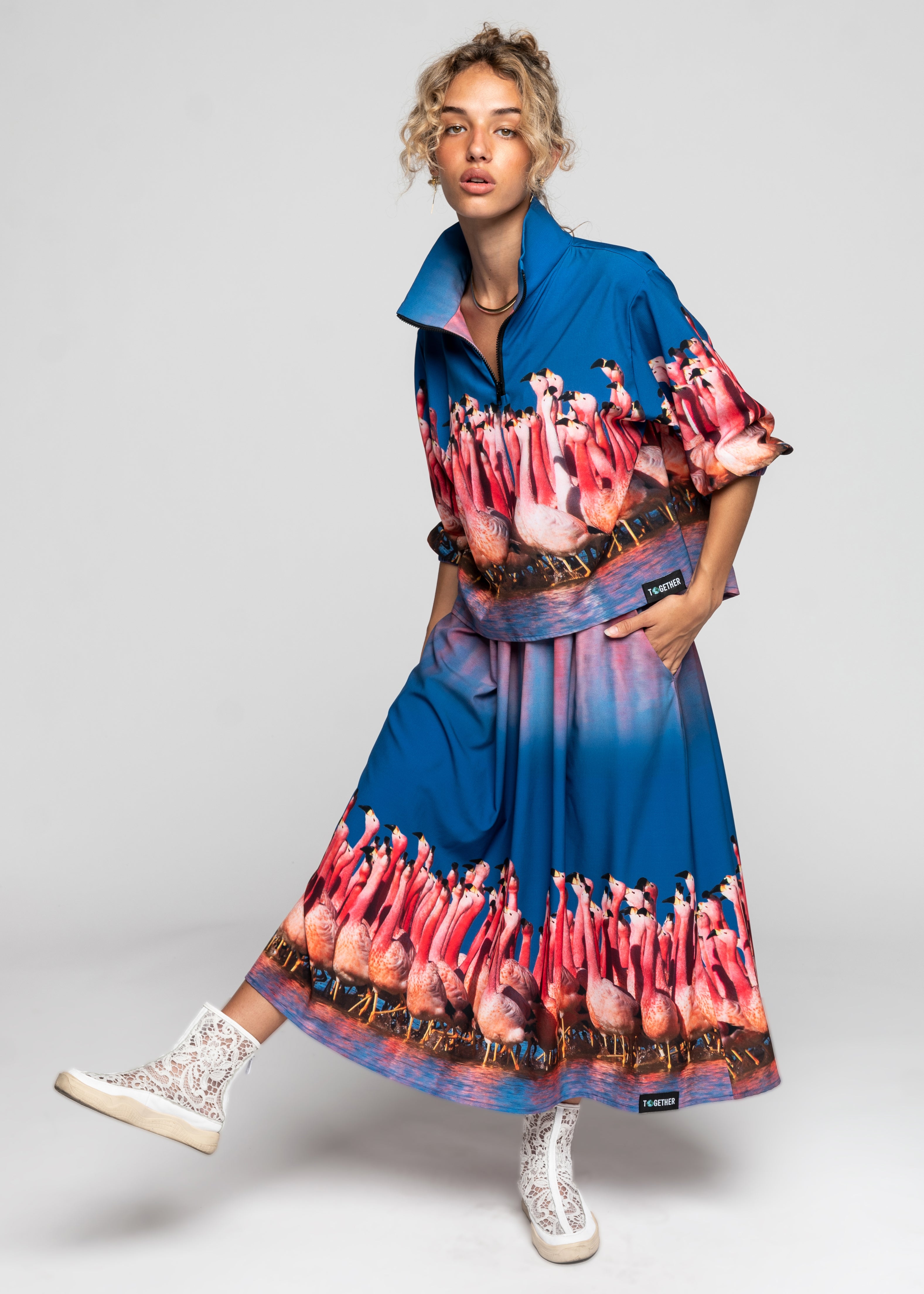 Flamingo Windbreaker