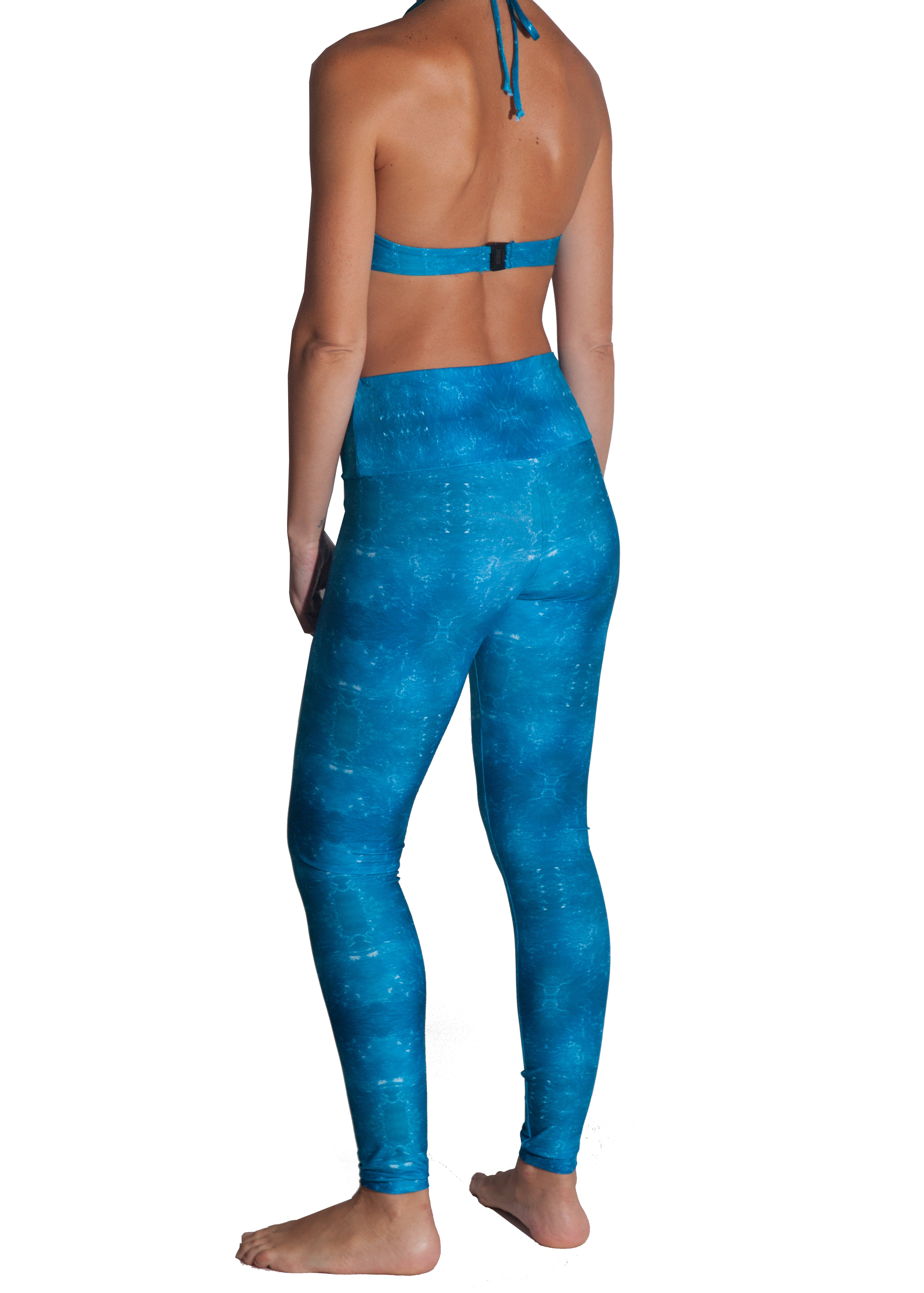 Big Sur Blue Leggings