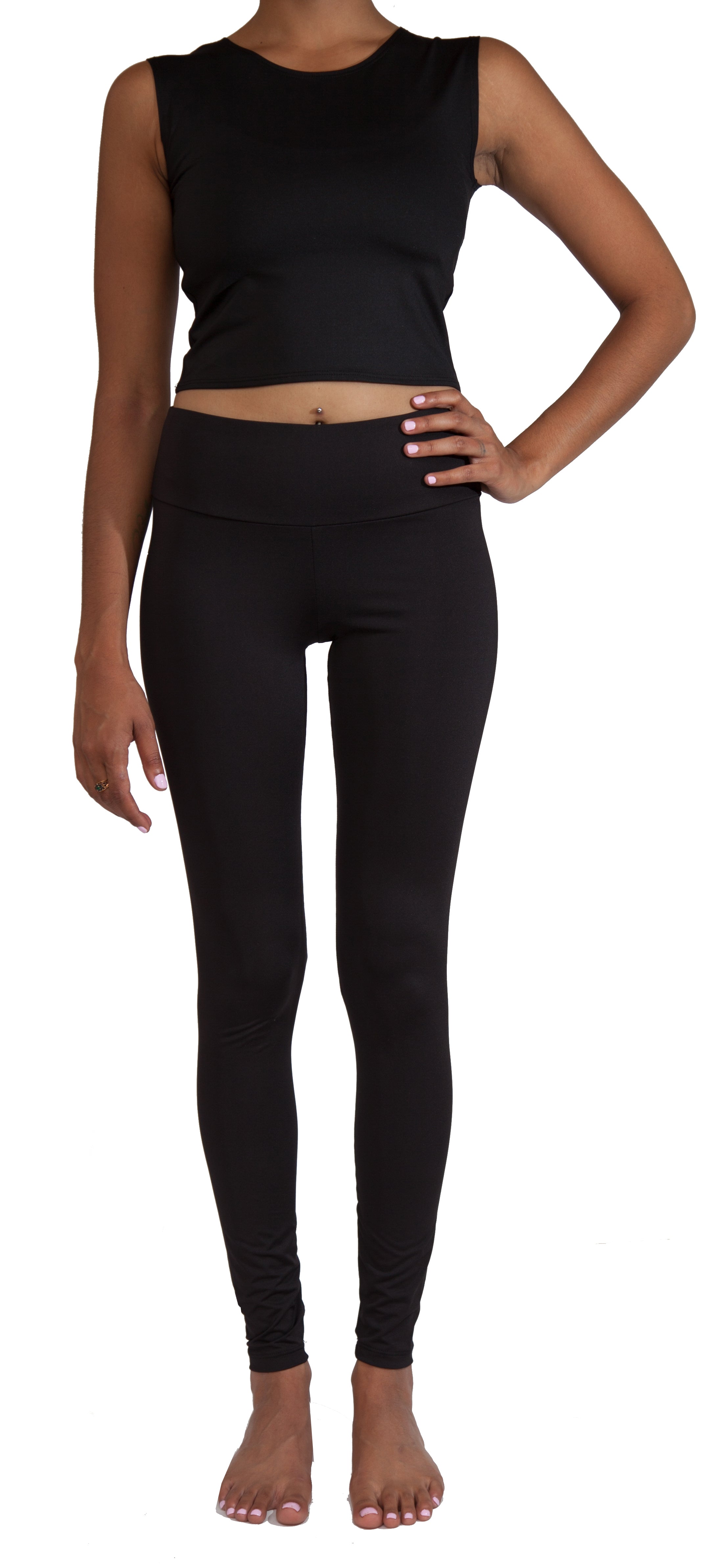 Jet Black Leggings