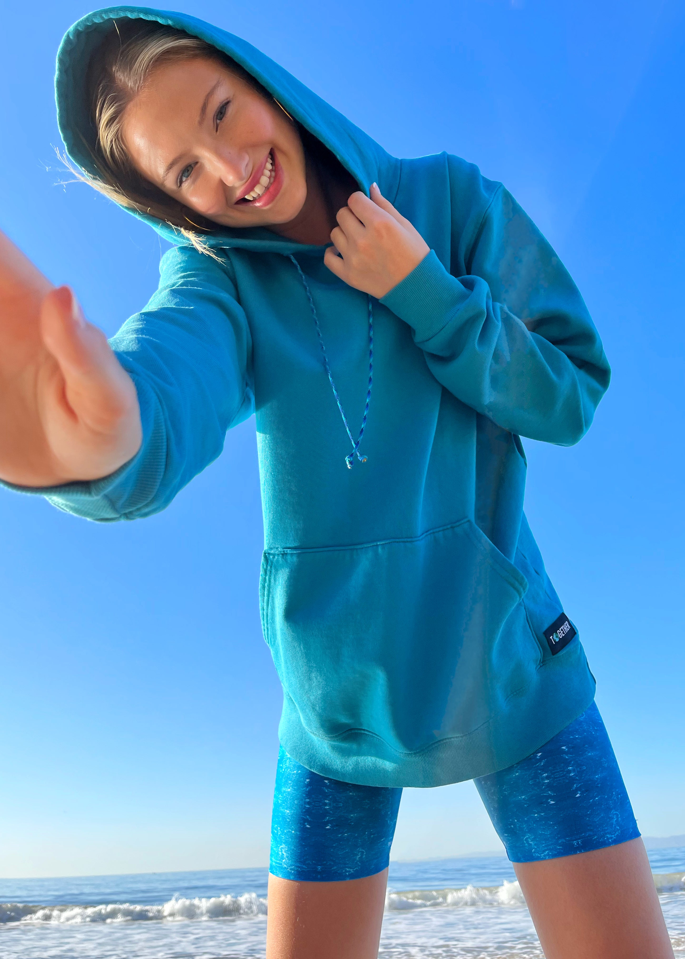 Cerulean Organic Hoodie