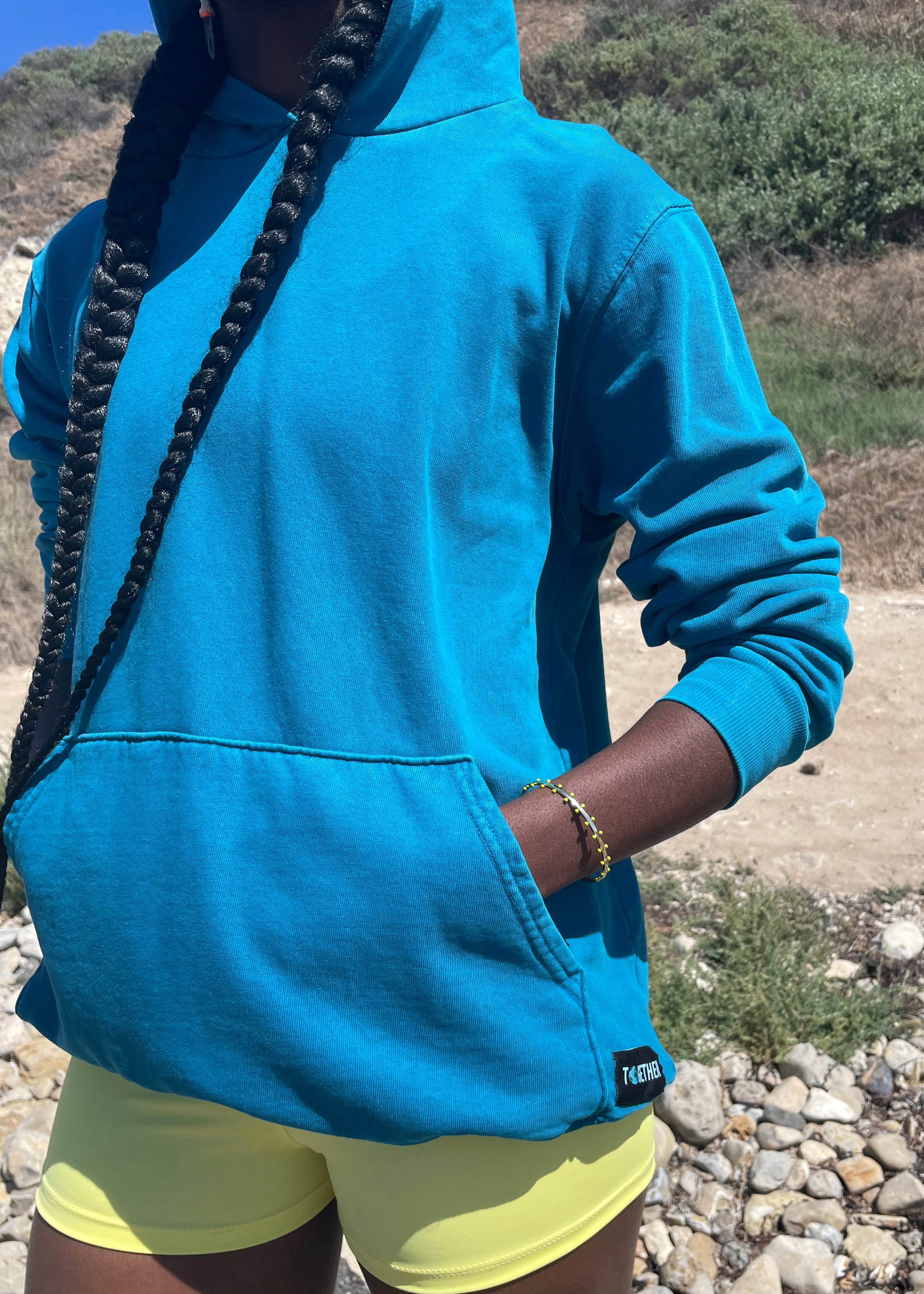 Cerulean Organic Hoodie