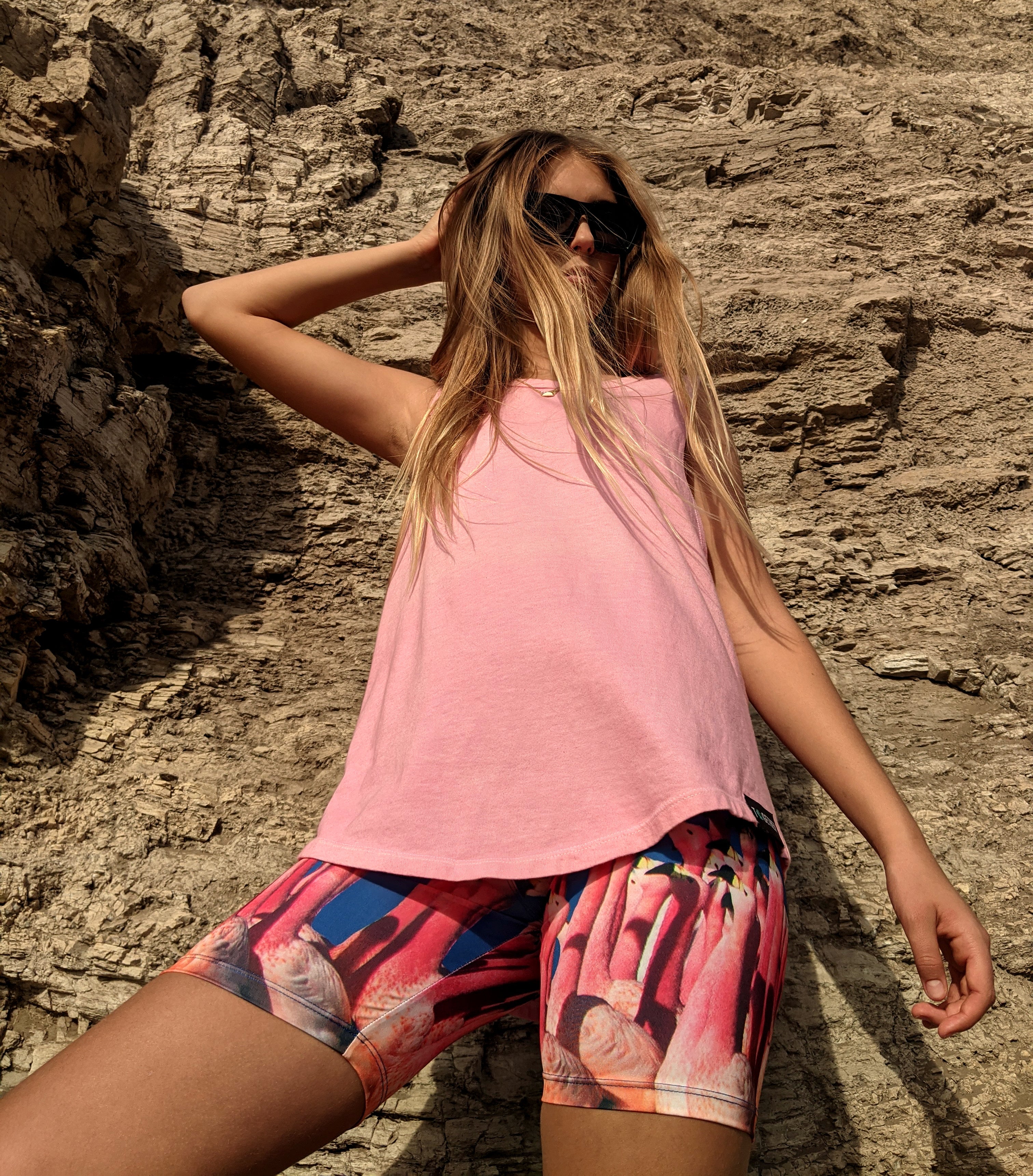 Flamingo Bike Shorts