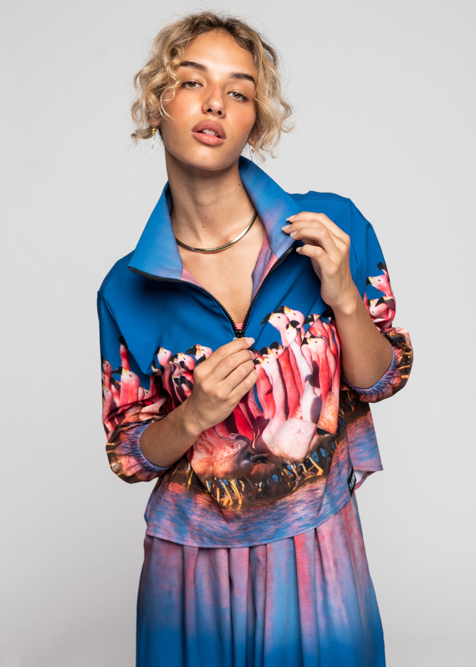 Flamingo Windbreaker