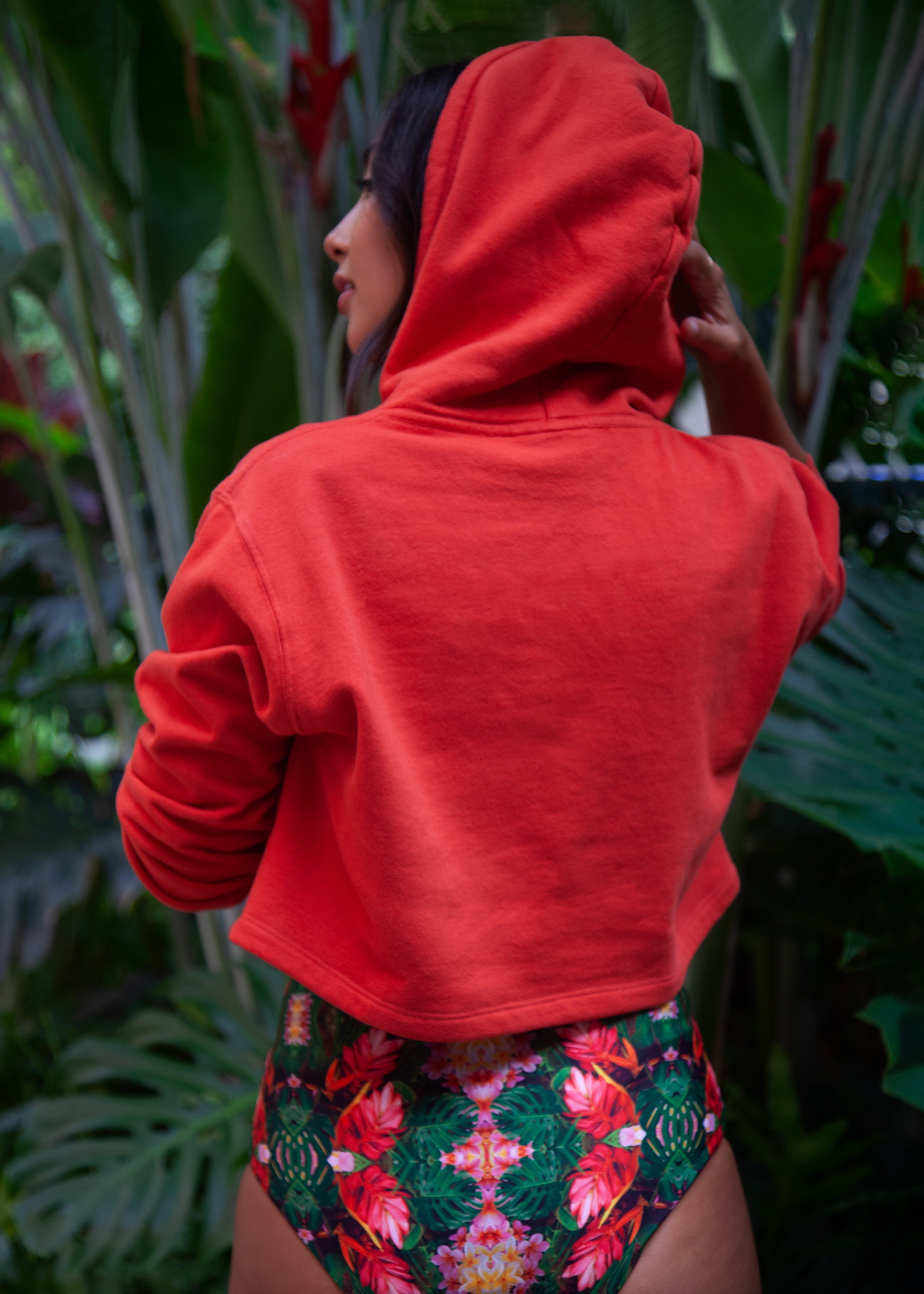 Fruit Punch Organic Cropped Hoodie