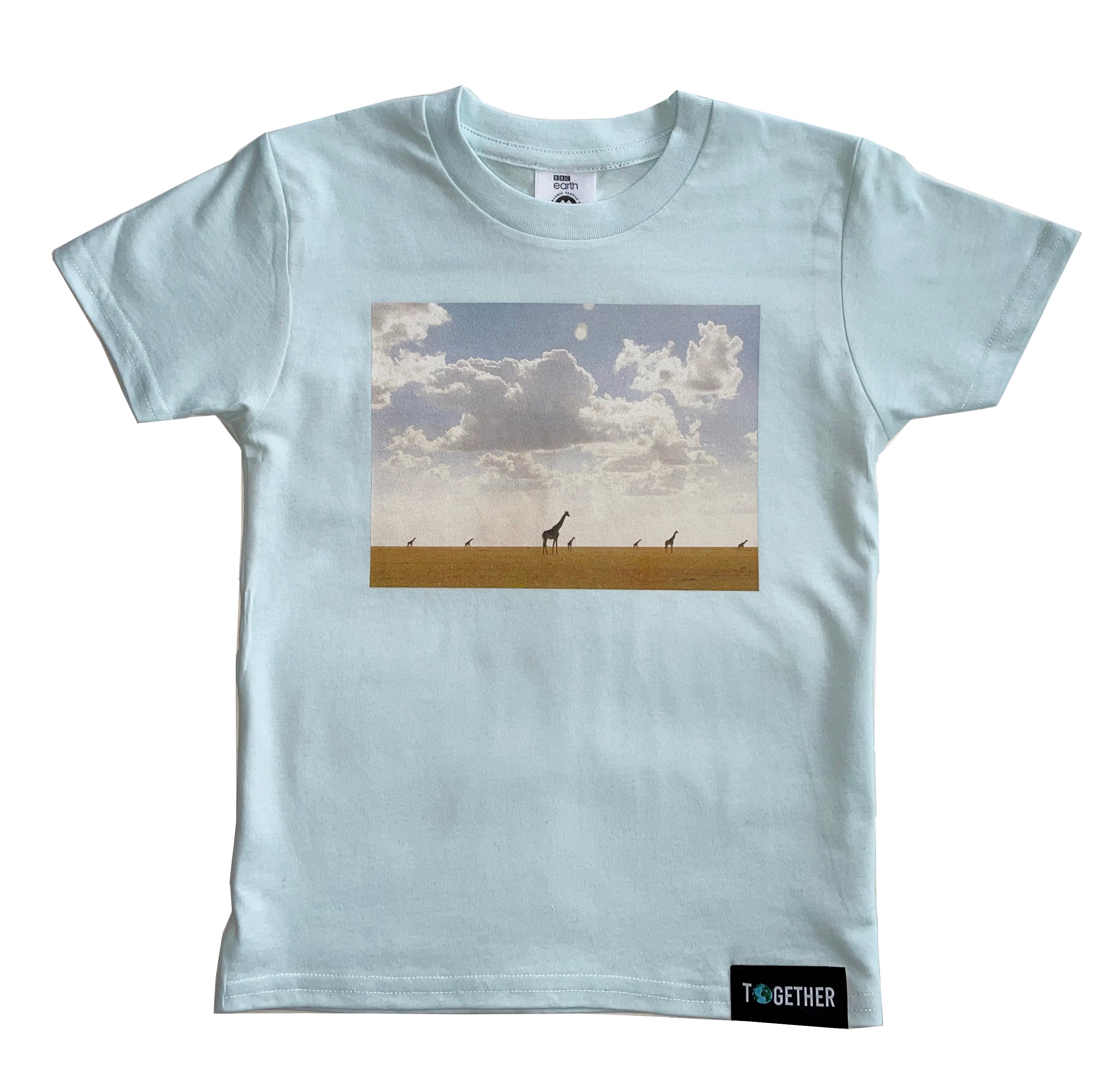 Kids Giraffes Organic Tee