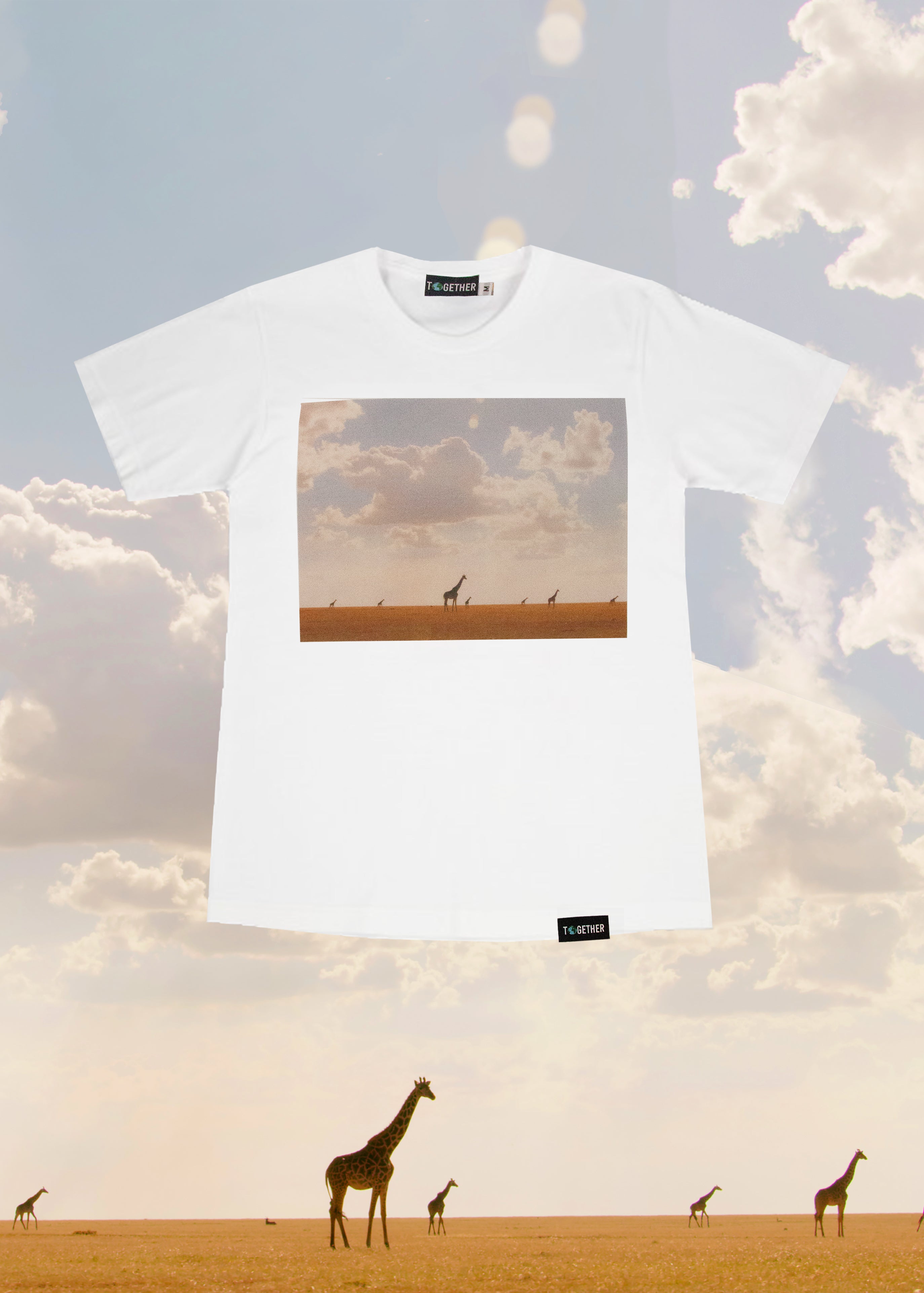 Giraffes Organic T-Shirt