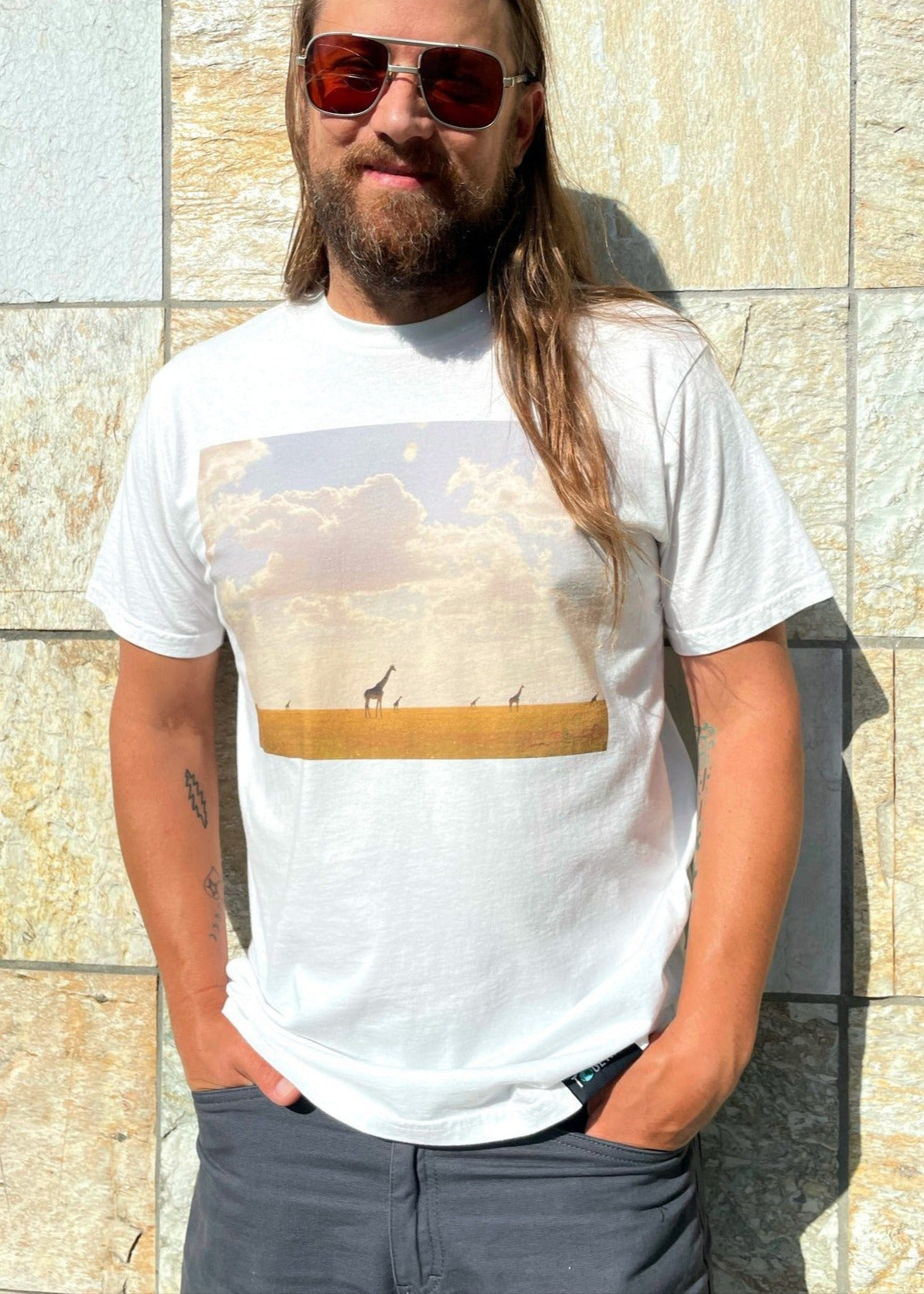 Giraffes Organic T-Shirt