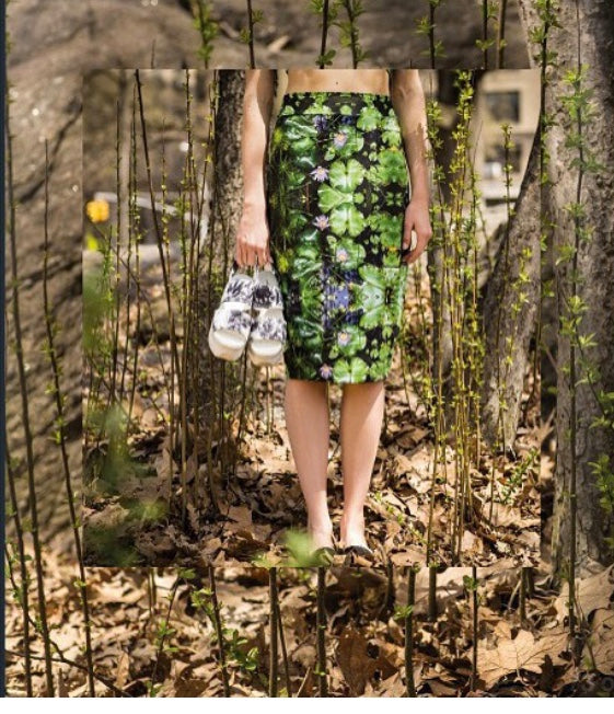 Lily Plaid Matita Skirt