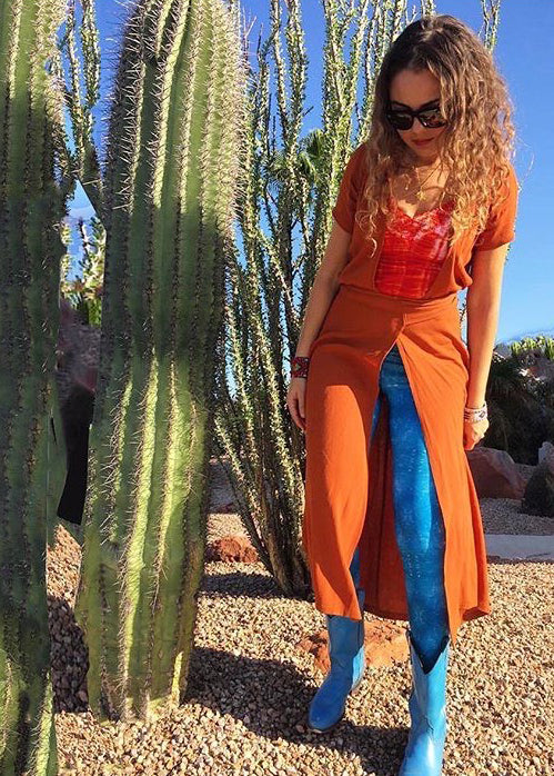 Big Sur Blue Leggings