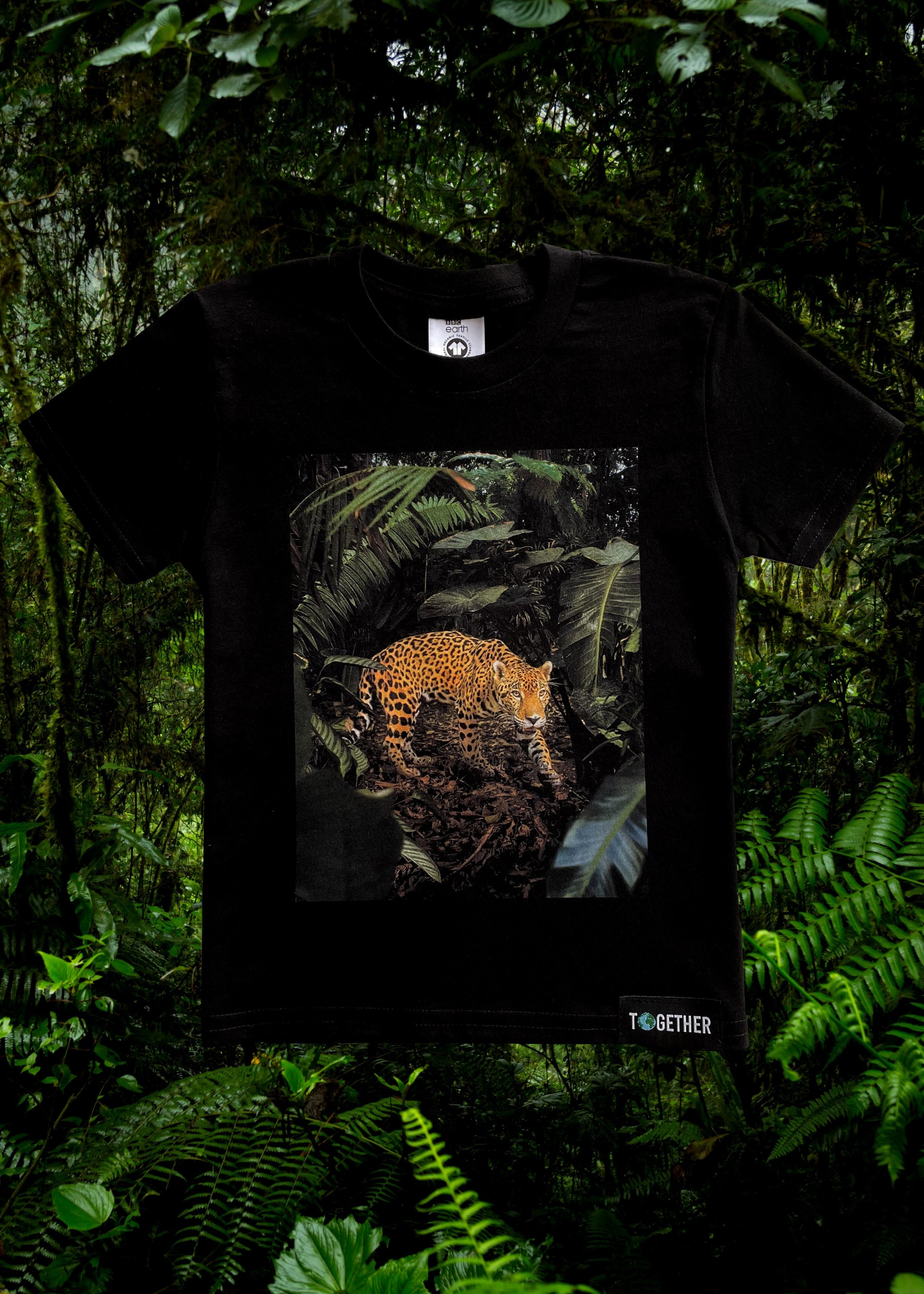 BBC Earth Jaguar Organic Tshirt