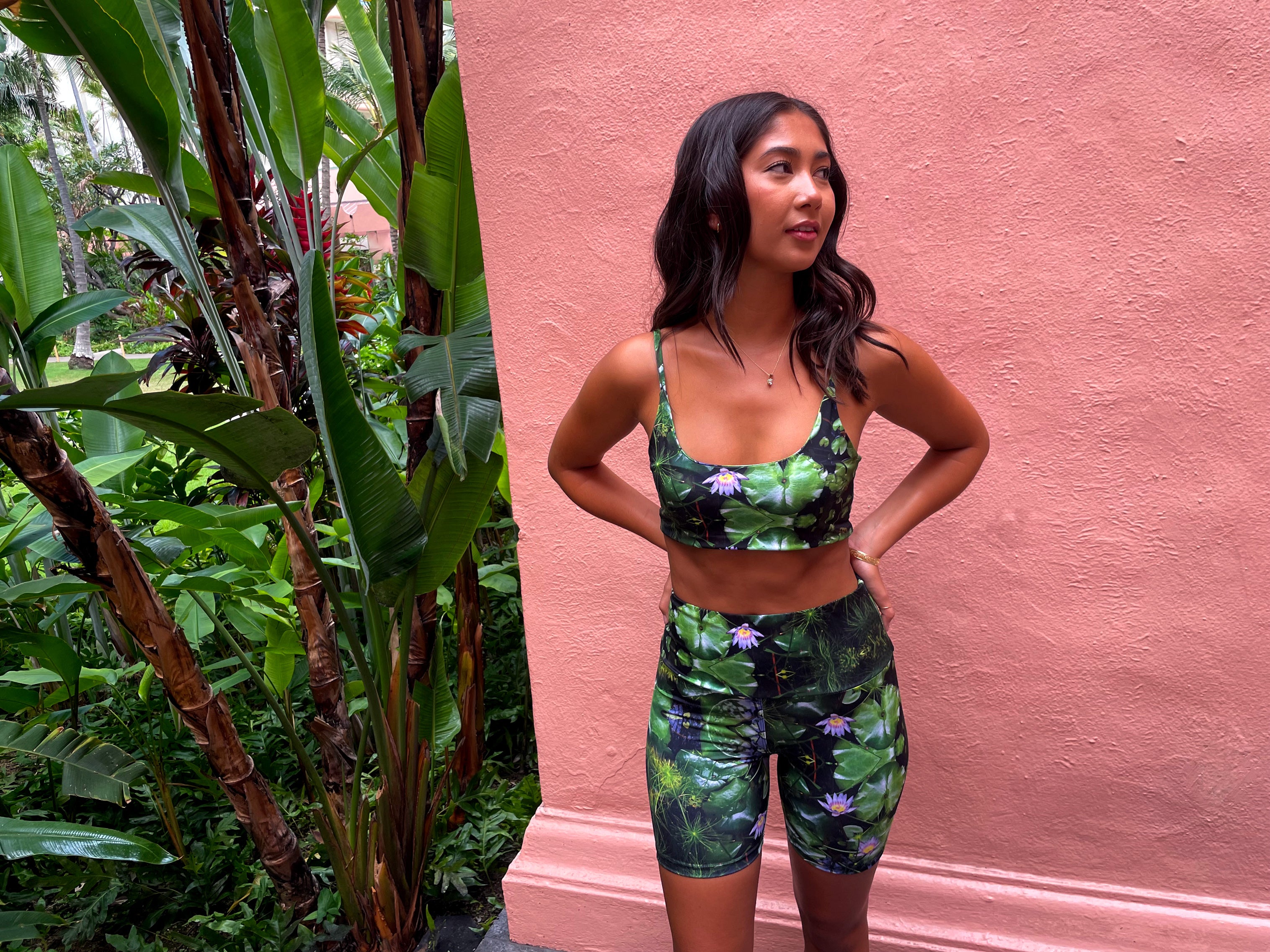 Lily Plaid Sport Shorts