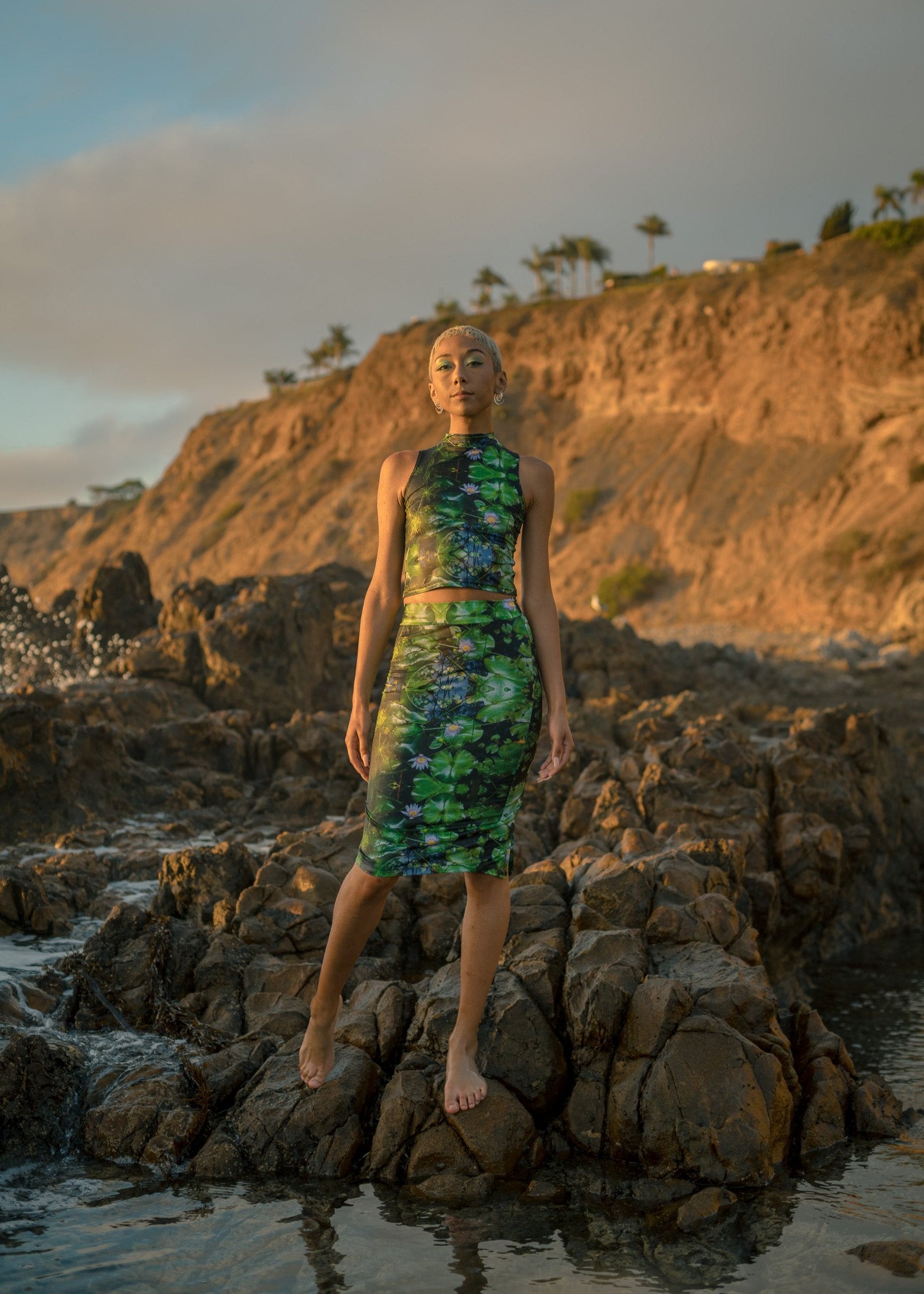 Lily Plaid Matita Skirt