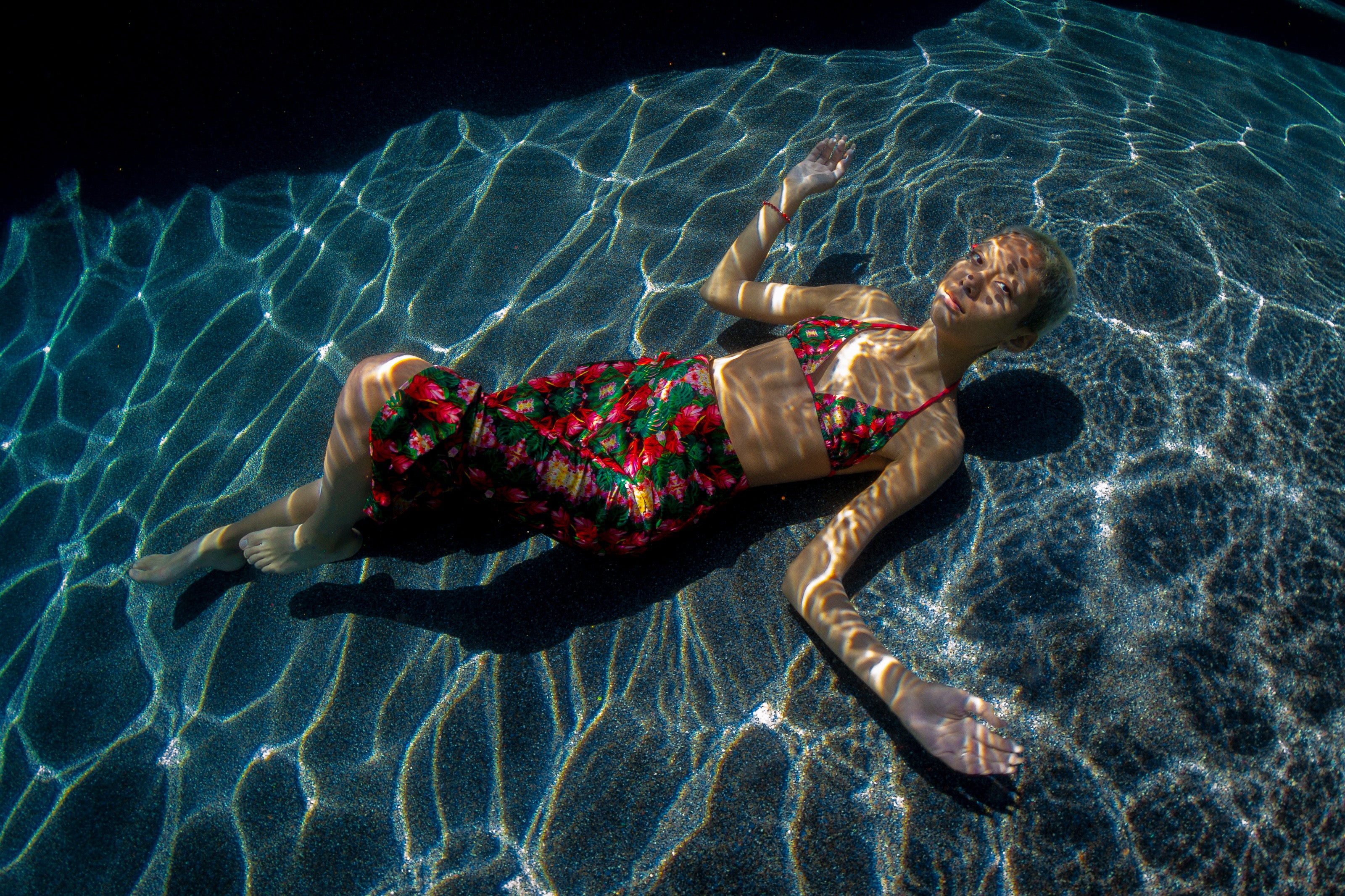 Micro Ginger Juice Triangle Bikini Top