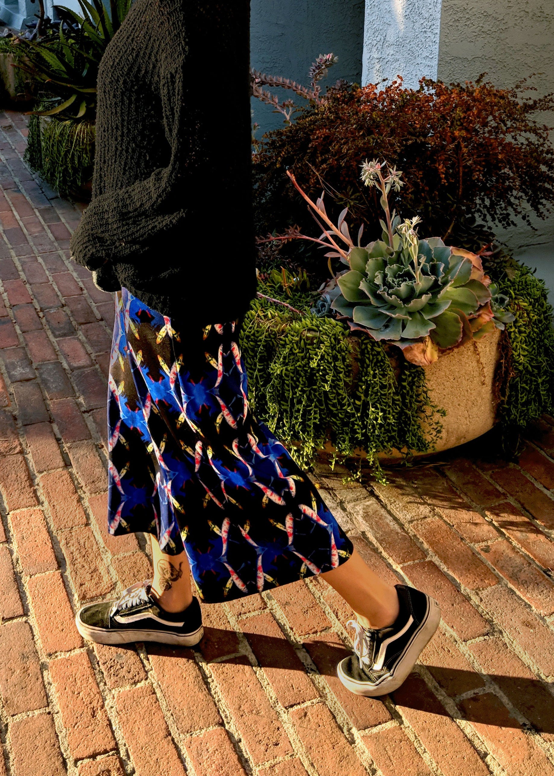 Koi Argyle Culottes