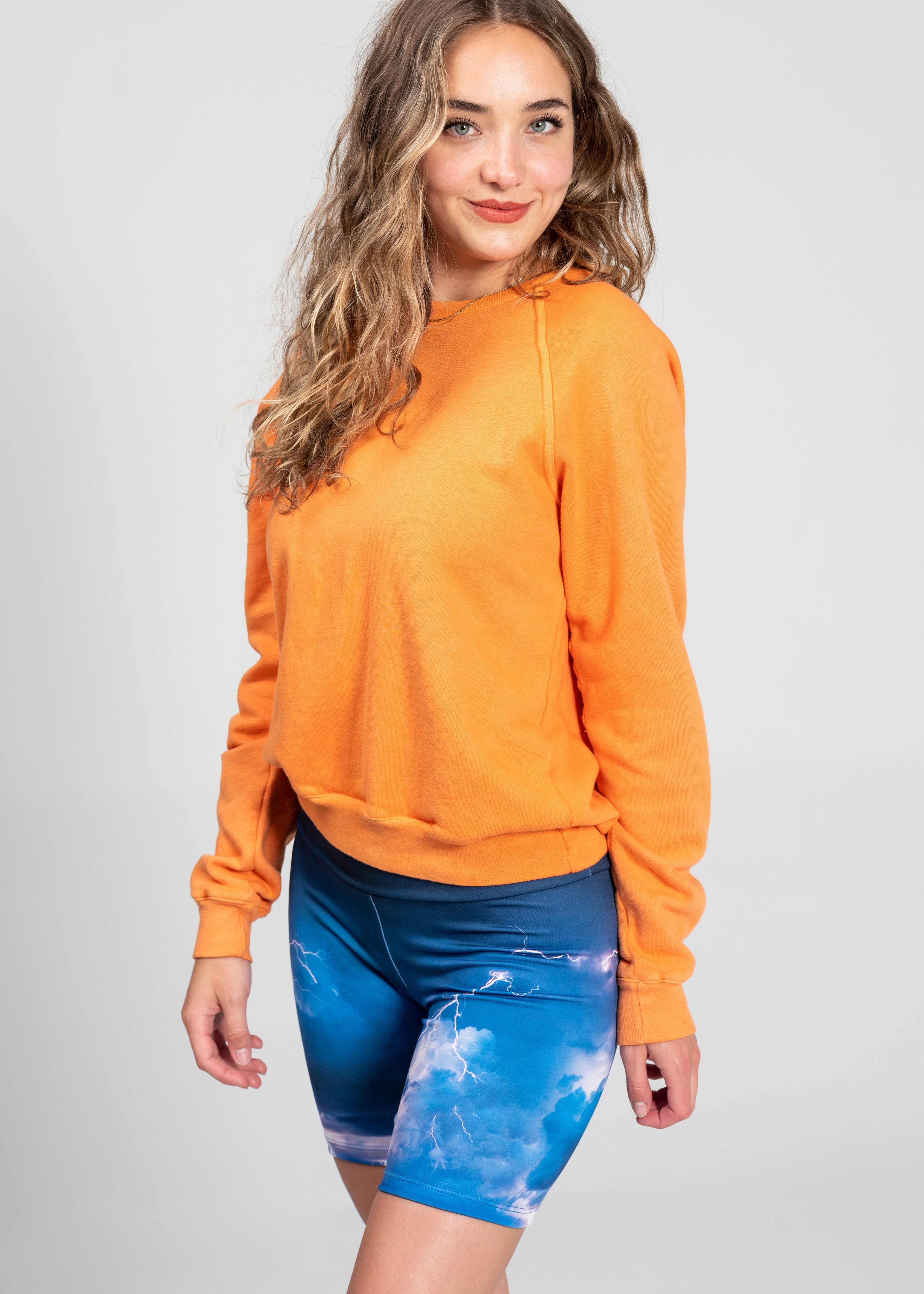 Lightning Storm Bike Shorts