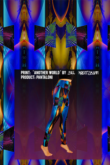 Another World Leggings by Bill Kreuztmann