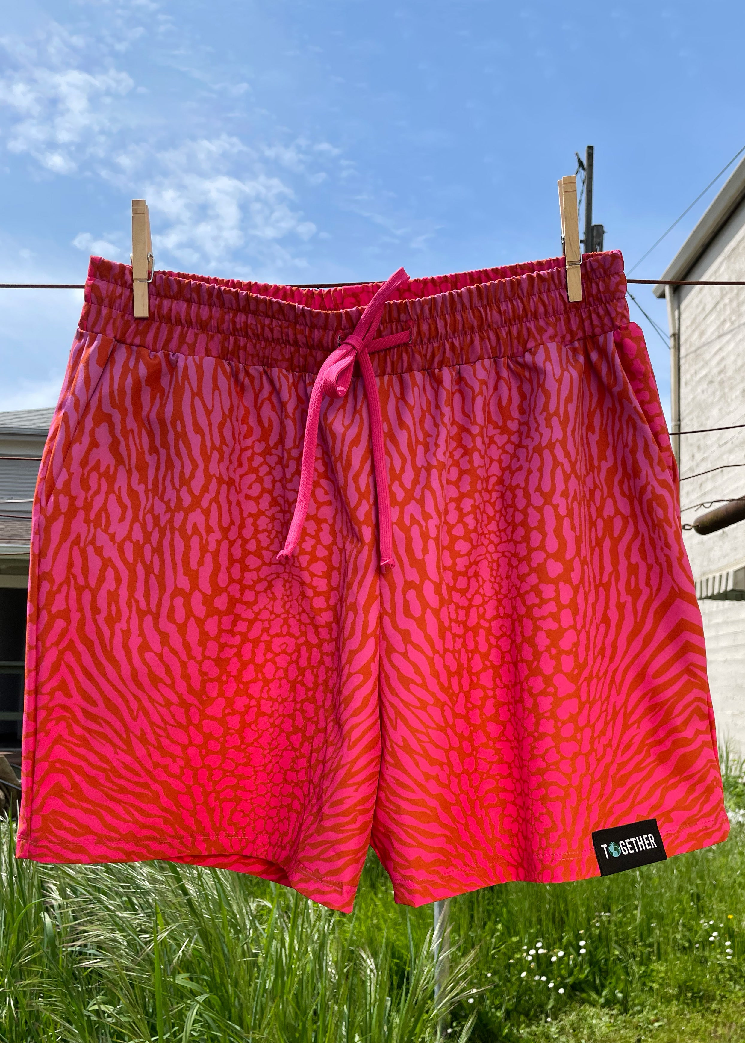 Aquatic Leopard Hybrid Shorts