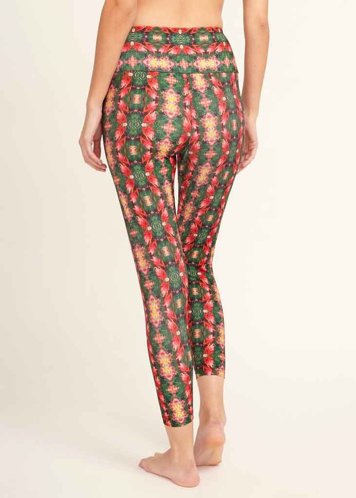 Micro Ginger Juice Cropped Leggings