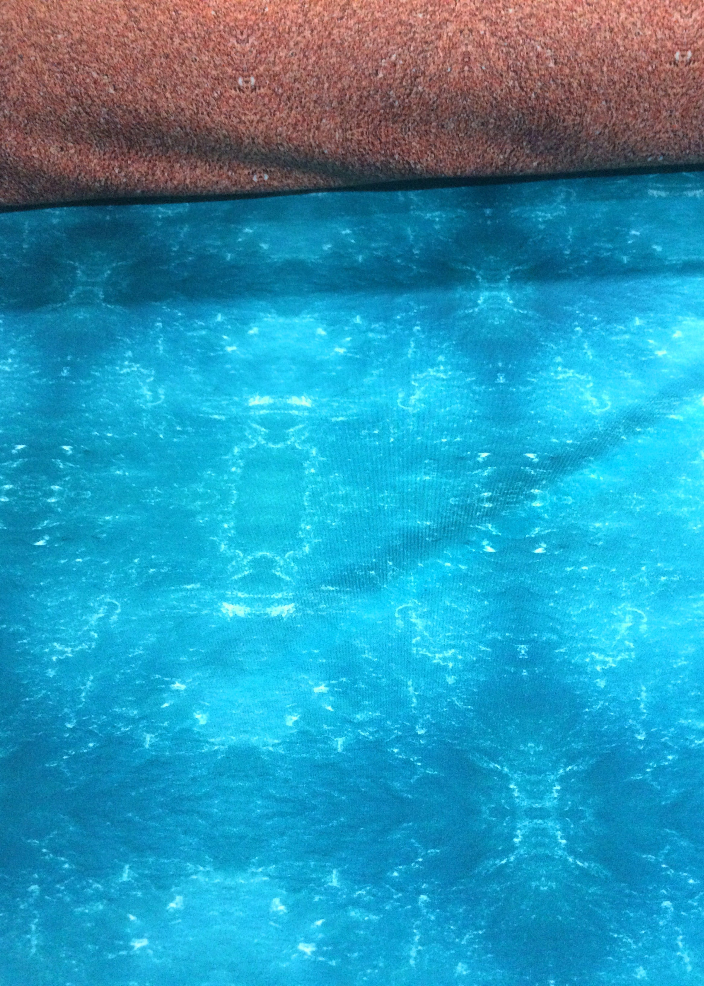 Big Sur Blue High Waist Bikini Bottom