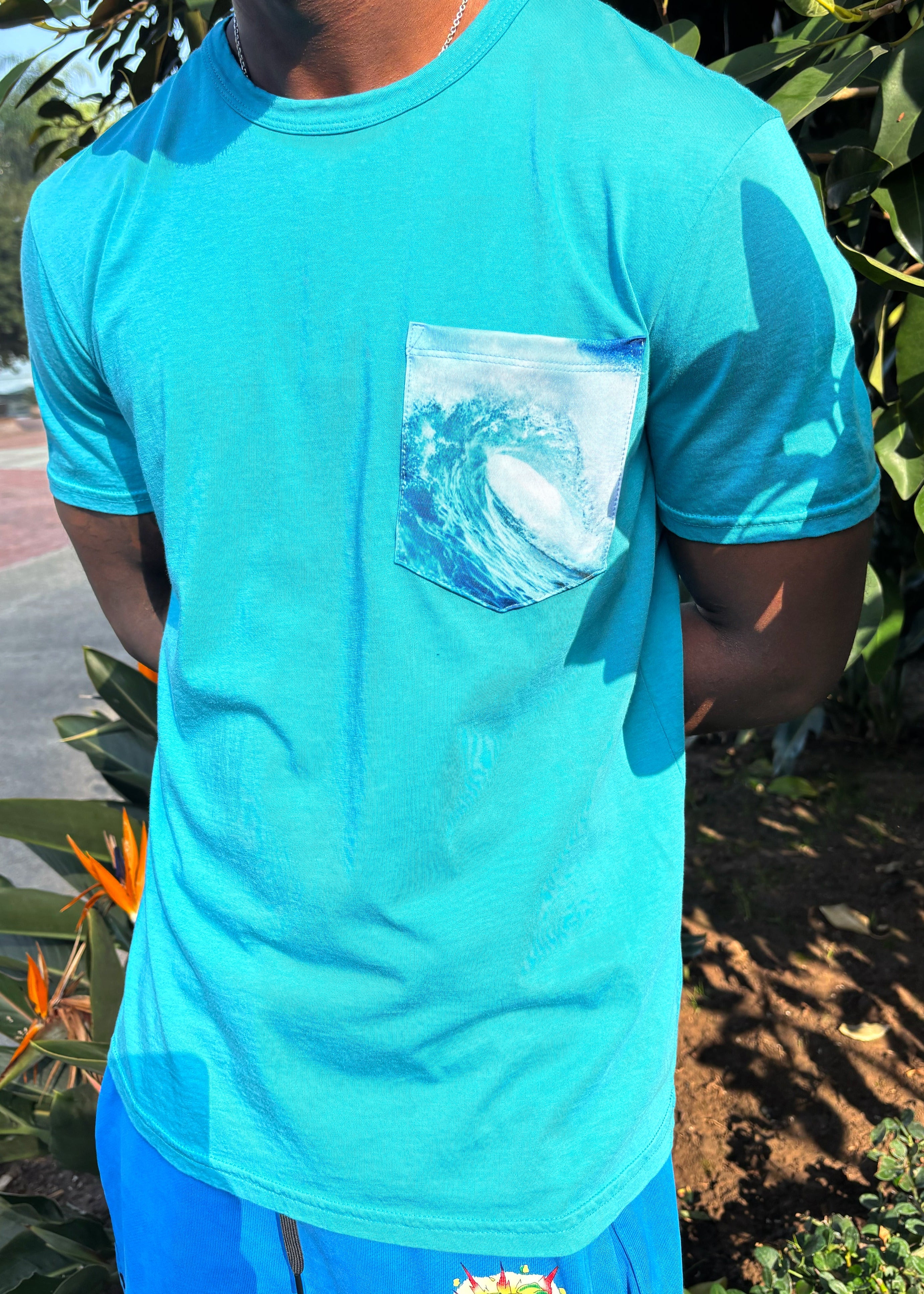 Blue Crush Pocket Tee