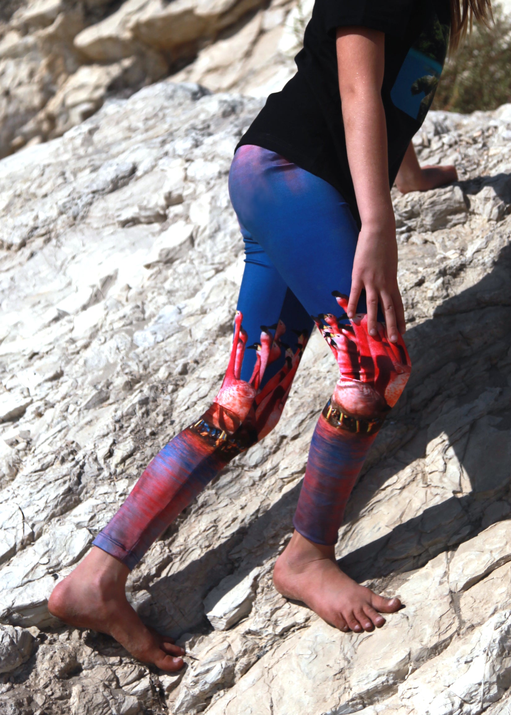 Kids Flamingo Leggings