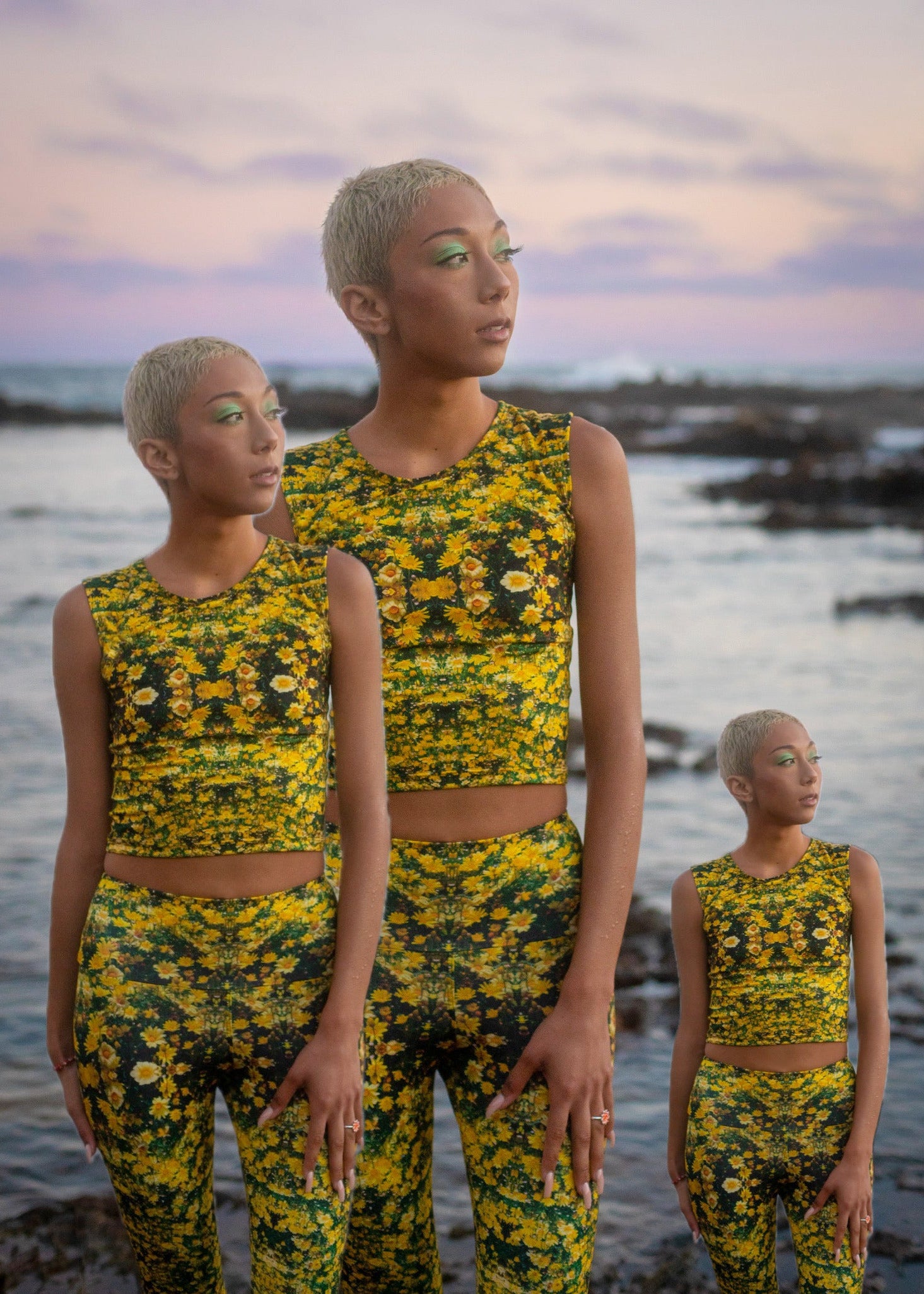 Flower Power Shell Top