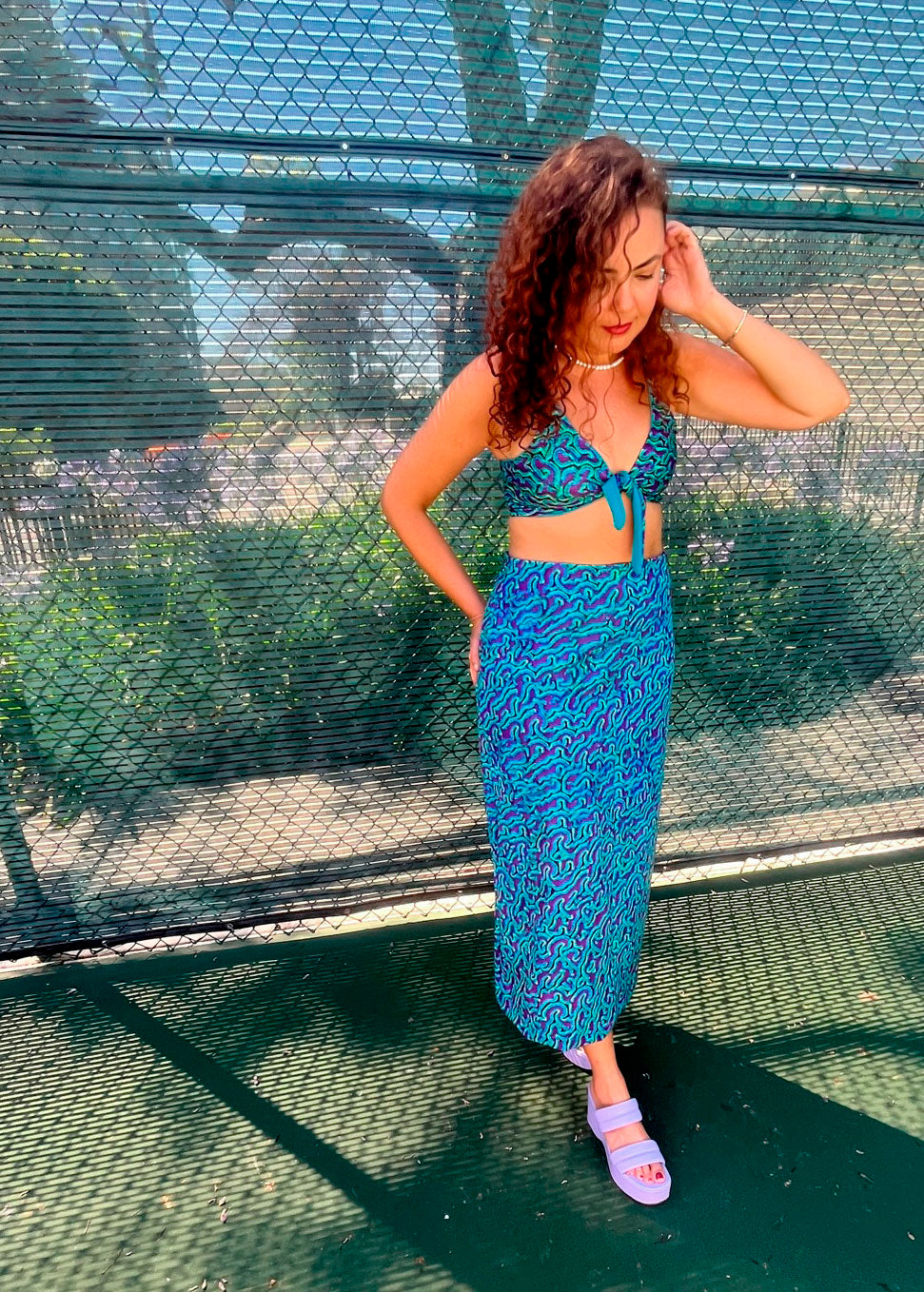 Enchanted Reef Maxi Skirt