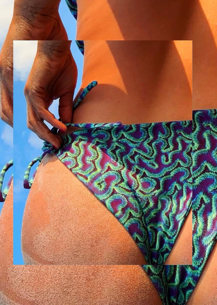 Enchanted Reef String Bikini Bottom