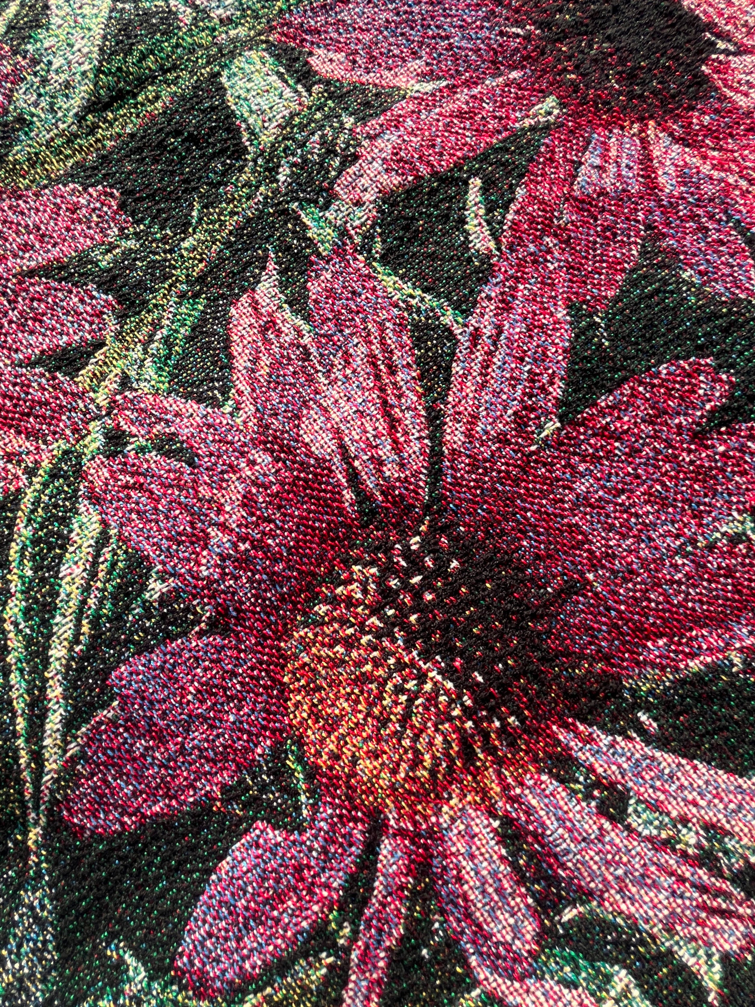 Echinacea Flowerbed Blanket