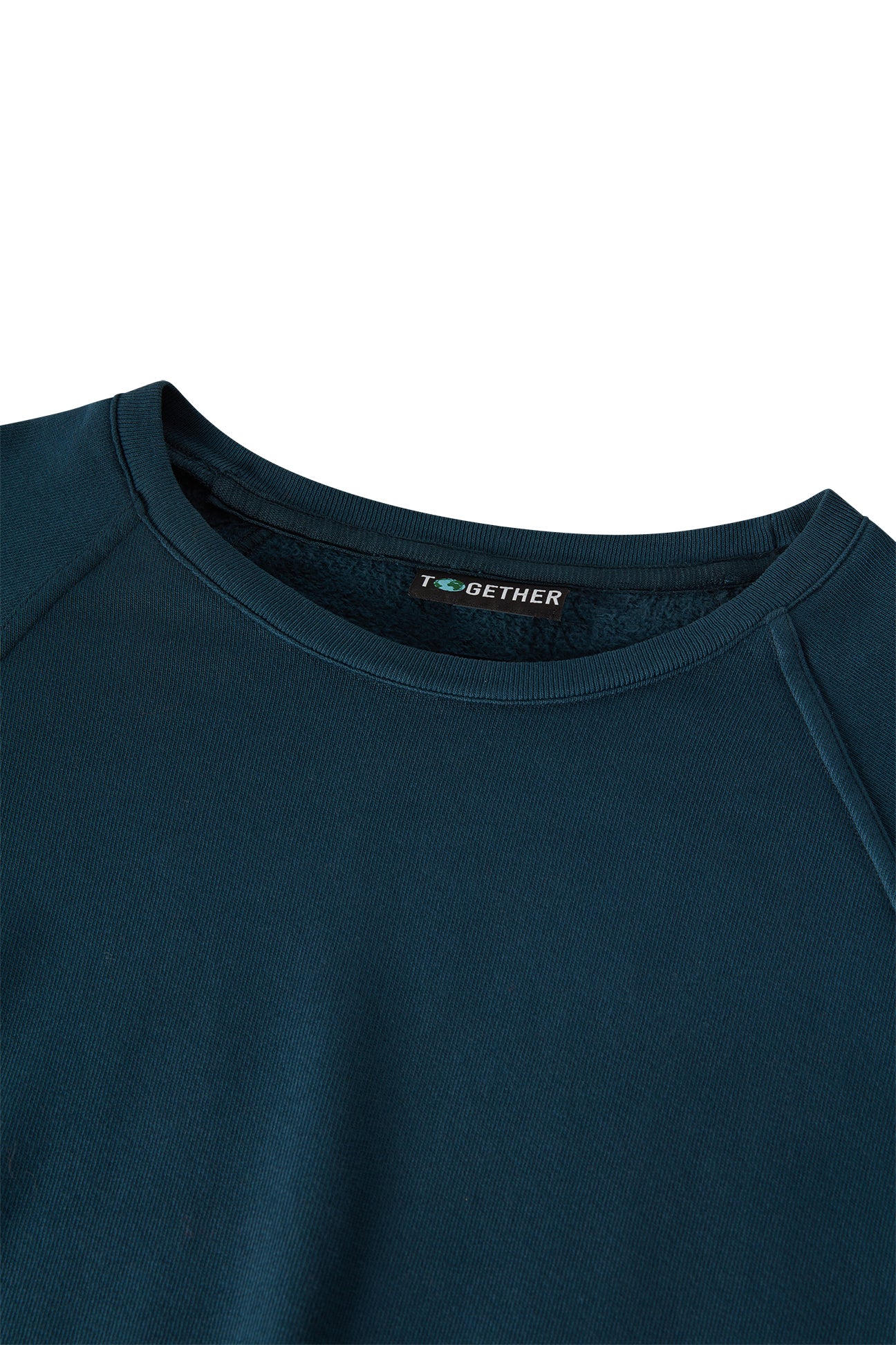 Deep Teal Organic Sweatshirt