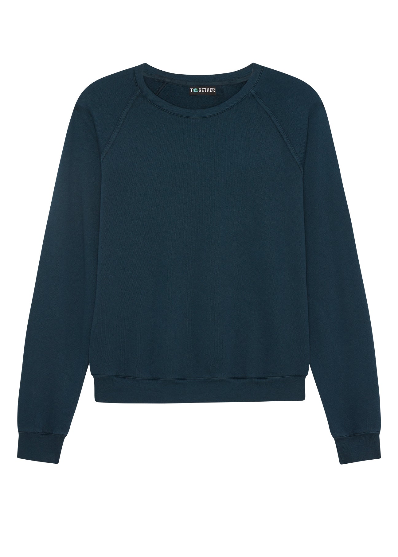 Deep Teal Organic Sweatshirt