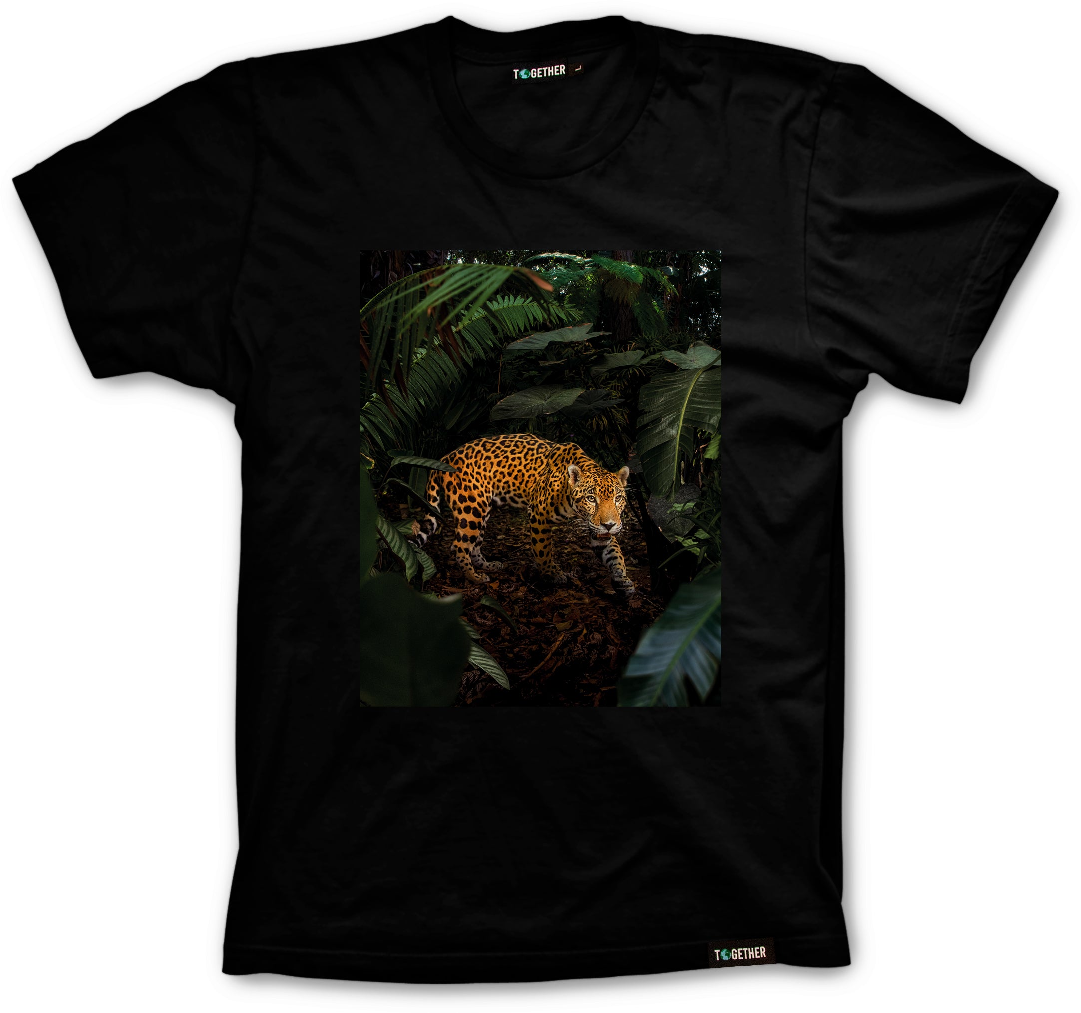 Jungle Jaguar Organic T Shirt